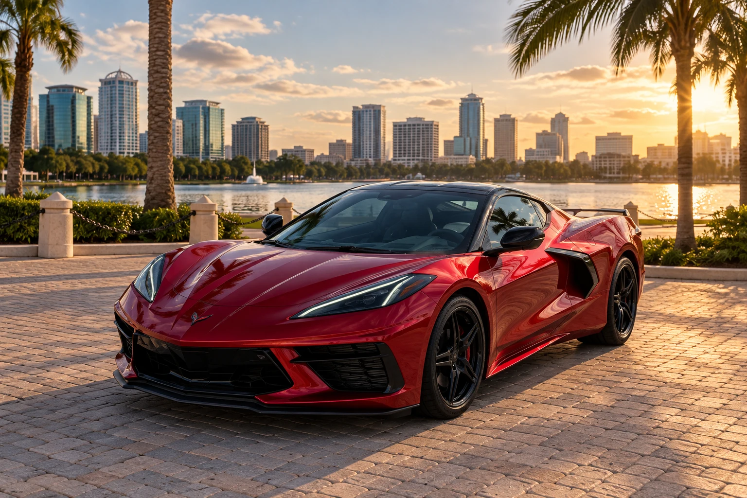 Chevrolet Corvette · Burgundy — Orlando, FL