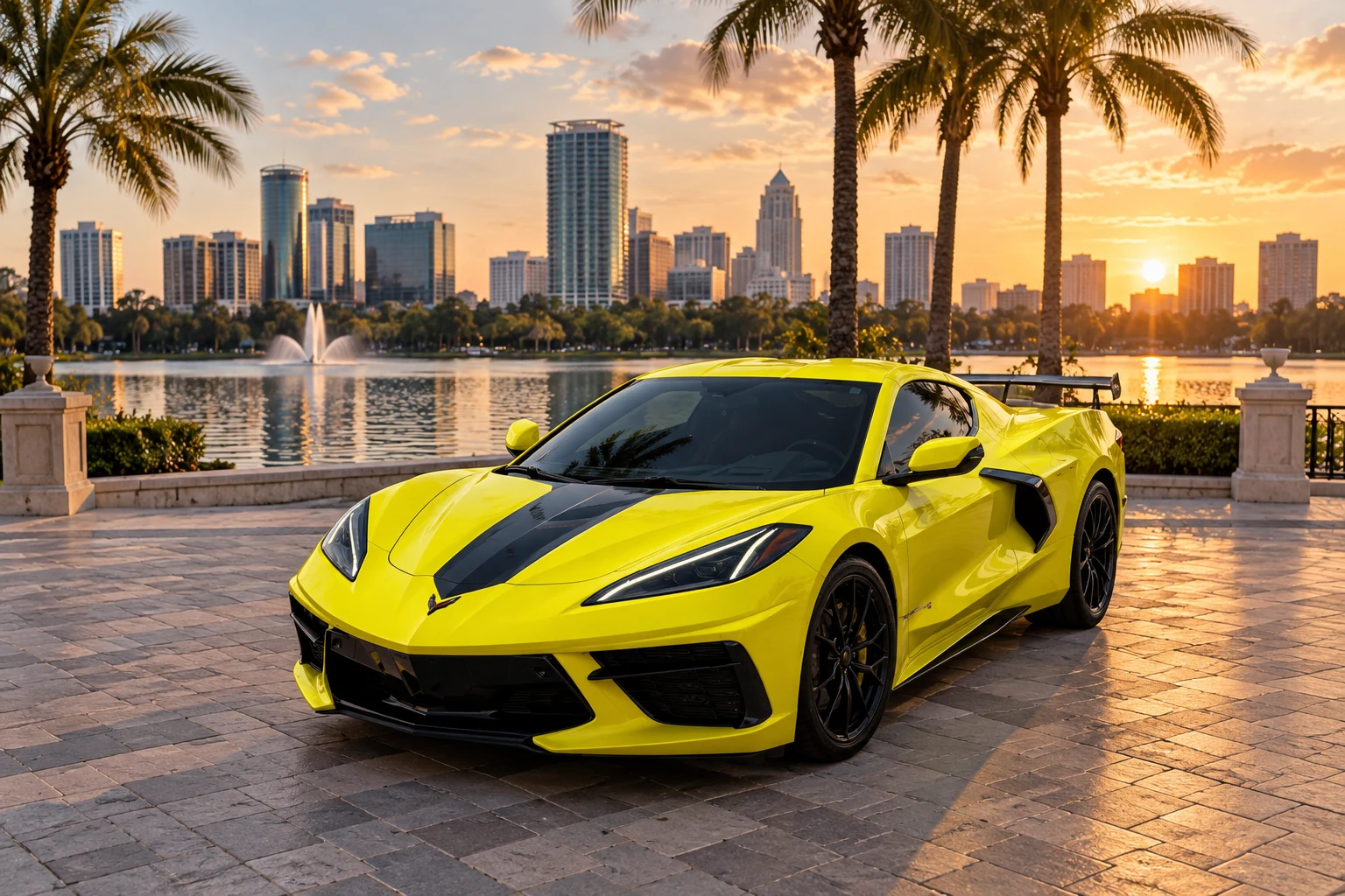 Chevrolet Corvette Stingray · Yellow — Orlando, FL
